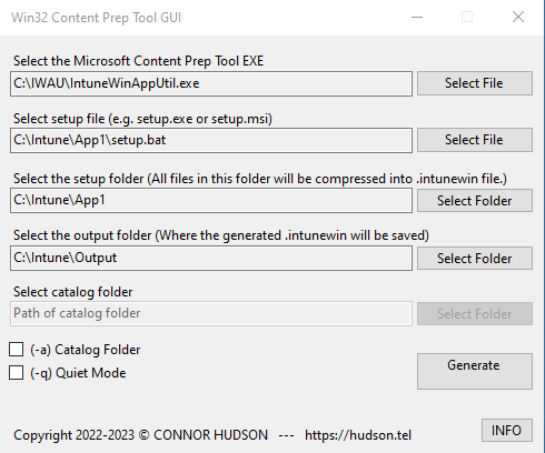 Win32 Content Prep Tool GUI