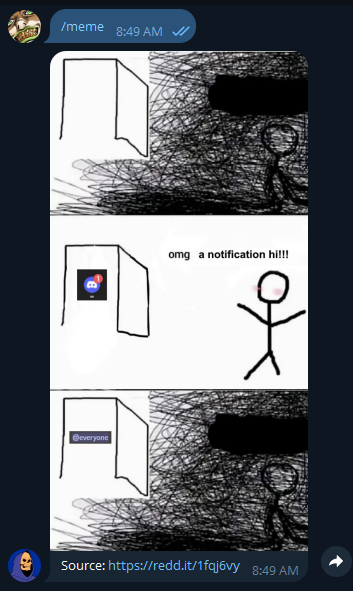Telegram Meme Bot